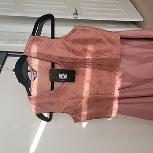 Skirt & Crop Set- In Rose Gold - Never Worn!!